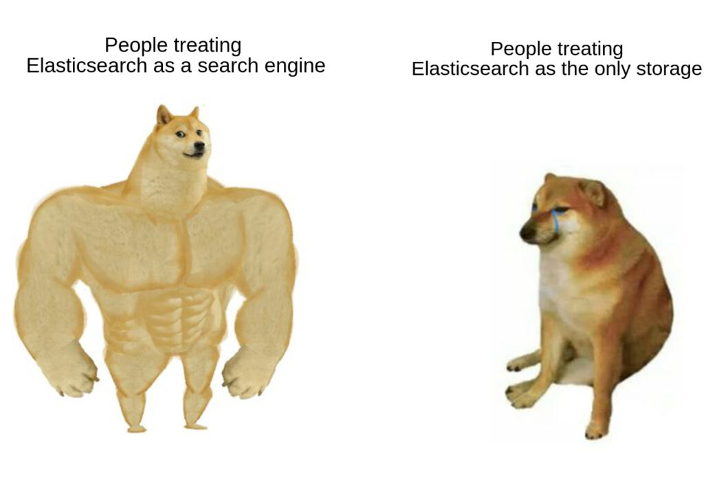 Elasticsearch search engine meme